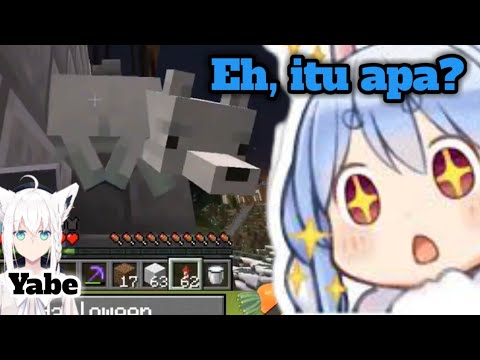 Oybil ClipCh - People's reaction to seeing a white fox in Minecraft for the first time  [Hololive Subindo]