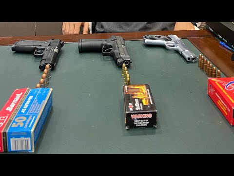 A honest comparison of 30bore vs 9mm and .45