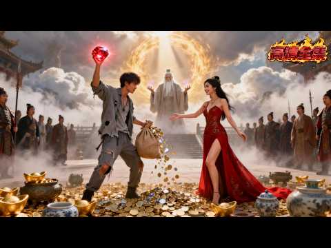 窮小夥揀垃圾時揀到一塊破玉，意外升入天界當保潔，神仙傳他絕世醫術救下首富，靠倒賣仙界垃圾狂撈金，最終迎娶美女總裁！# 爽劇 #逆襲 #神醫 #都市#drama #總裁 #短劇#中國電視劇#movie