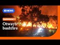 Out Of Control Bushfires Threaten Properties In Victoria S Otways ABC NEWS