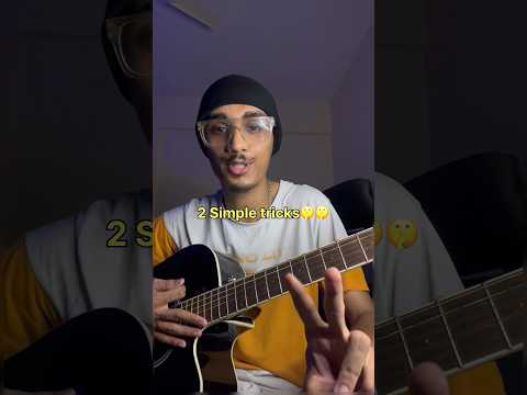 Easy Strumming Pattern For Beginners | 2 Secret Tips🤫 #shorts