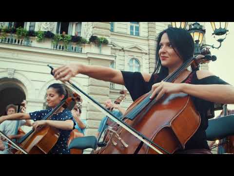 Flashmob, Vojvodina symphony orchestra, Novi Sad