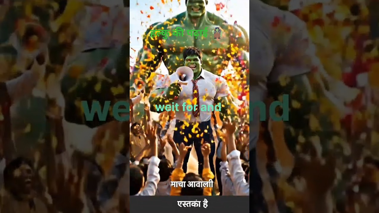 गरीब Hulk की मेहनत ने रचा इतिहासPoor Hulk Became School Topper🧌#tags #youtube #shotsfeed #shotsvideo