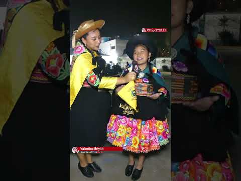 Valentina Briyith - entrevista #Huaylas #FolklorePeruano #santiago #Junin #Huancayo #Carhuamayo