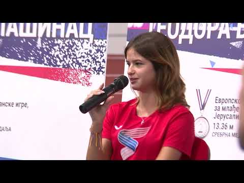 Beograd, Teodora Boberic srpska atleticarka, vazno mi je da su me drugari podrzali