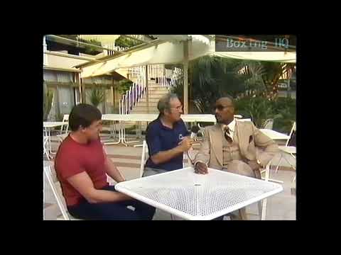 Marvin Hagler Tony Sibson interview boxing 1982