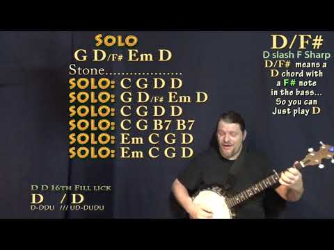 21 Guns (Green Day) Banjo Cover Lesson in G with Chords/Lyrics