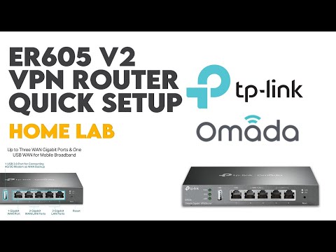 How to Quick Setup TP- Link ER605 v2 Multi WAN Router | VPN Router