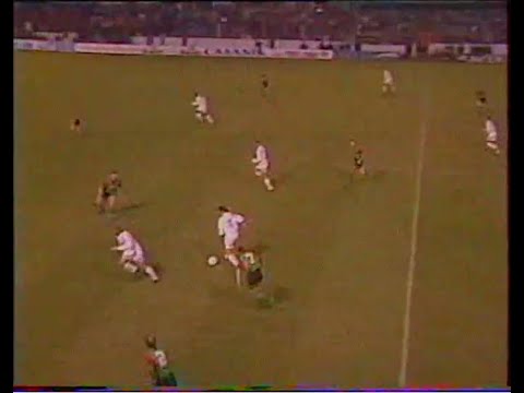 GLENTORAN - MARSEILLE-0-5     (TOUS LES BUTS : COUPE DES CLUBS  CHAMPIONS : SAISON 1992-1993)