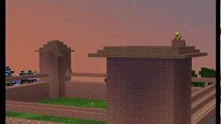 preview picture of video 'Belarusian attractions in minecraft - Лидский Замок'