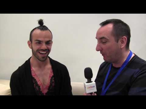 ESCKAZ in Madrid: Interview with Slavko Kalezić (Montenegro) at Eurovision-Spain Pre-Party