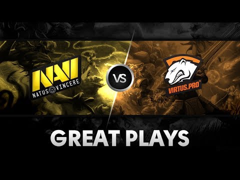 Great plays by Na'Vi vs Virtus Pro @ DreamLeague Season 1