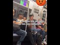 Man knocked out by elbows on subway