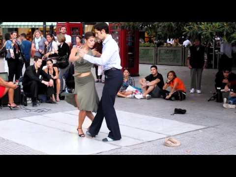 Argentine Tango Street Dancers in Buenos Aires - Nicholas Tapia