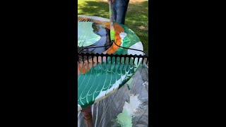 Use a Yard Rake to Refurbish Your Table! thumbnail
