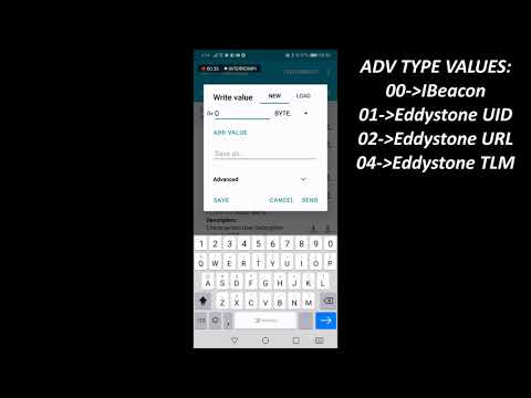 Global Tag - Change AVD Type in Beacon BLE "Beacony"