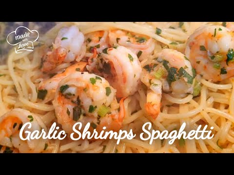 The Most Flavourful Butter Garlic Shrimp Spaghetti Recipe | So Easy You'll Make It For Every Dinner