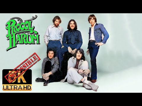 Procol Harum AI 5K Colorized ❌Impossible restore❌ – A Whiter Shade of Pale 1968