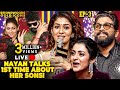 Nayan S 1st Ever Stage As Mom Wikki கோவிச்சிக்க மாட்டாரு Proud