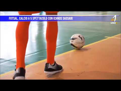 Futsal calcio A 5. Spettacolo con Ichnos Sassari