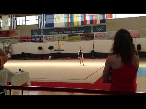 Nikolchenko Vlada 2002,Kharkov,RG clubs - Greece,Spartacus-Thermi "EMERLADS" Cup 2014