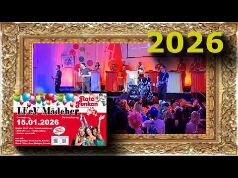 Miljö live bei „LEeV Mädcher“ 2026 – Damensitzung der Roten Funken 💃🎉
