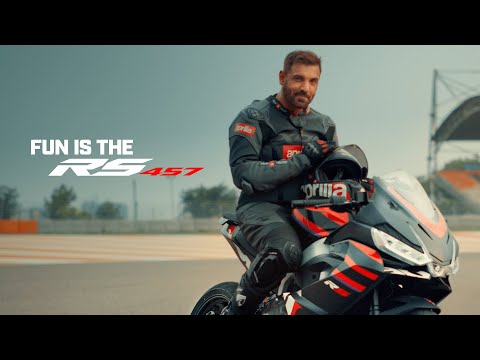 John Abraham redefines the thrill of motorcycling with Aprilia