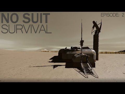 No Suit Survival: Ep. 2 Iron - Space Engineers