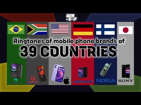 MOBILE PHONE RINGTONES OF 39 DIFFERENT COUNTRIES