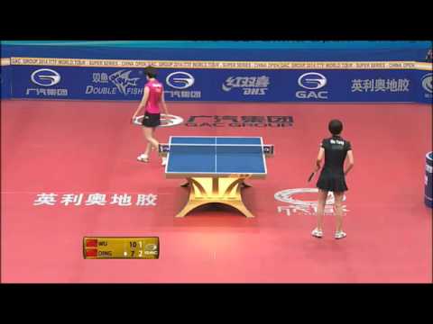 China Open-2014, Half Final, WU Yang (Ву Янг) - DING Ning (Динг Нинг) Part 2
