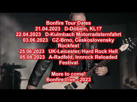 BONFIRE-New Tourdates-2023-more to come!