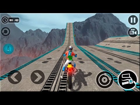 Impossible Motor Bike Tracks New Motor Bike Unlocked - Android Gameplay
