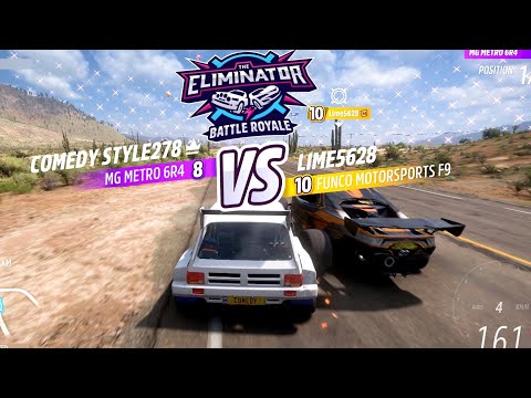 Fails and Lucky Wins (Forza Horizon 5 Eliminator)