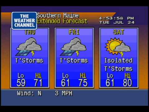 WX4WTF WeatherStar 4000 Emulator - Portland, ME