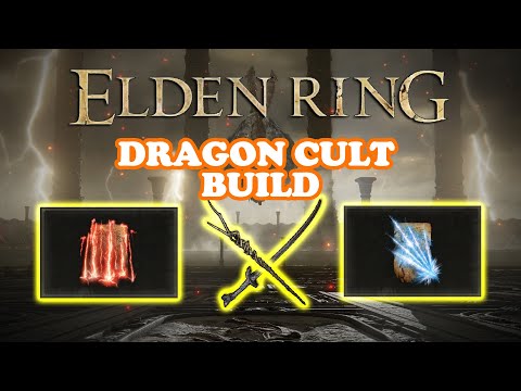 Elden Ring | Dragon Cult Build - INSANE LIGHTNING DAMAGE - NG+