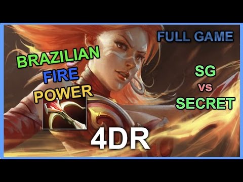 4dr Lina | Daedalus | SG vs Secret @ Kiev Major - 7.05 Full Game