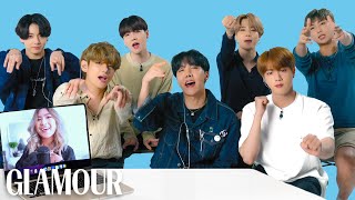 BTS Watches Fan Covers On YouTube  Glamour