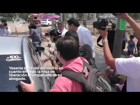 Fue liberada Yesenia Armenta