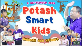 Potash smart kids สัปดาห์นี้ฝึกอ่านและฟังคำศัพท์ พร้อมทั้งระบายสีสัตว์ต่าง ๆ ตามโจทย์ที่กำหนด