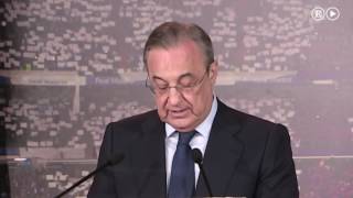 Investidura de Florentino Pérez como presidente del Real Madrid