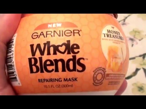 Garnier Whole Blends Honey Treasures Repairing Mask...