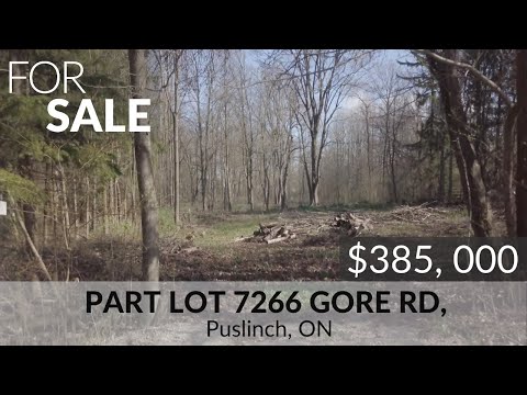 JUST LISTED – BUILD YOUR DREAM HOME ON A BEAUTIFUL PIECE OF LAND - PART LOT 7266 GORE RD!
