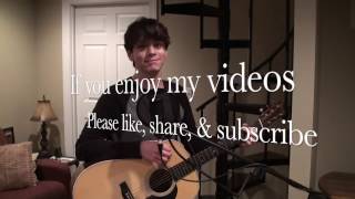 When I&#39;m With You - Citizen Way (LIVE Acoustic Cover by Drew Greenway)