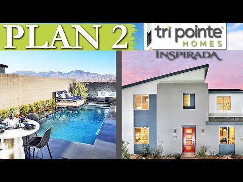 Spacious PLAN 2 | Tri Pointe Home $555k+ Strada Collection | 3,245sqft at Inspirada in Henderson