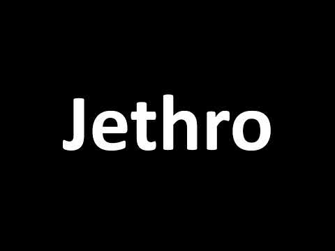 How to Pronounce Jethro (Bible, Moses)