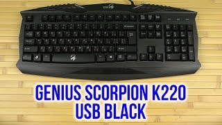 Genius Scorpion K220 (31310475104) - відео 2