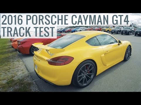 2016 Porsche Cayman GT4 Track Test