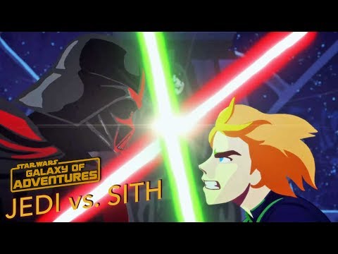STAR WARS – GALAXY OF ADVENTURES: Jedi vs. Sith - Die Skywalker Saga  | Star Wars Kids
