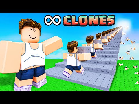 Using Clones to build an INFINITE Stair Case