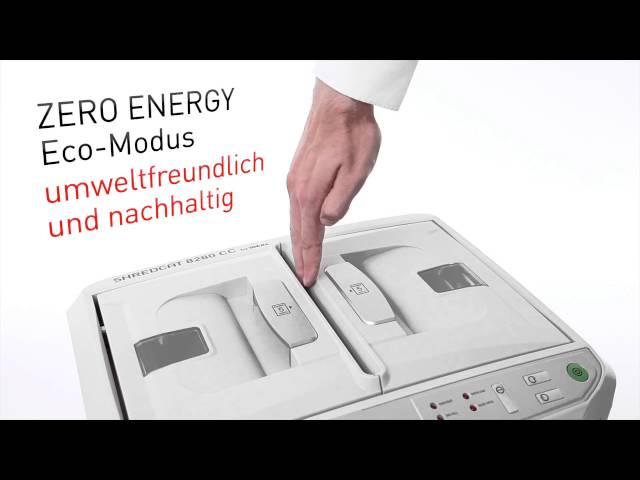 Video teaser for SHREDCAT 8280 - Schreibtisch-Aktenvernichter